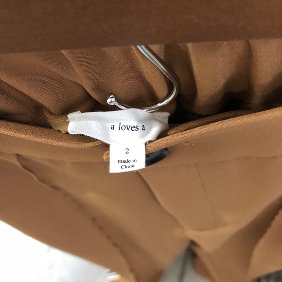 A Loves A Mustard Trousers with Side Stripes - Picture 5 of 5